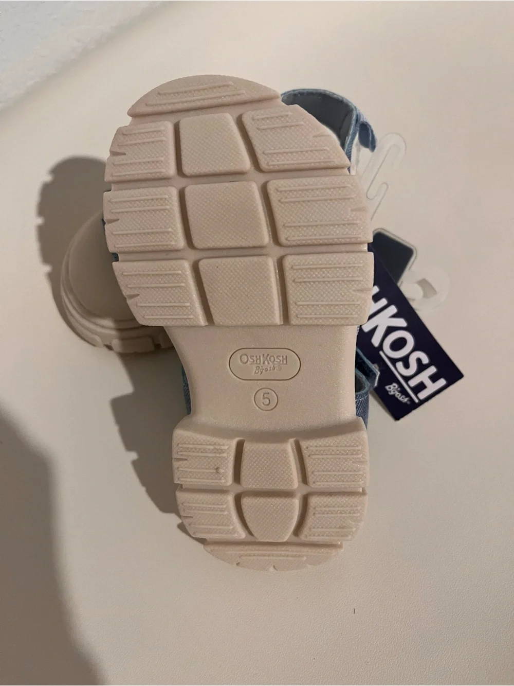 OshKosh B'gosh Light Blue Strappy Toddler Sandals